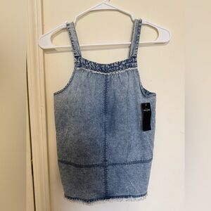 Abercrombie Kids Blue Denim Top